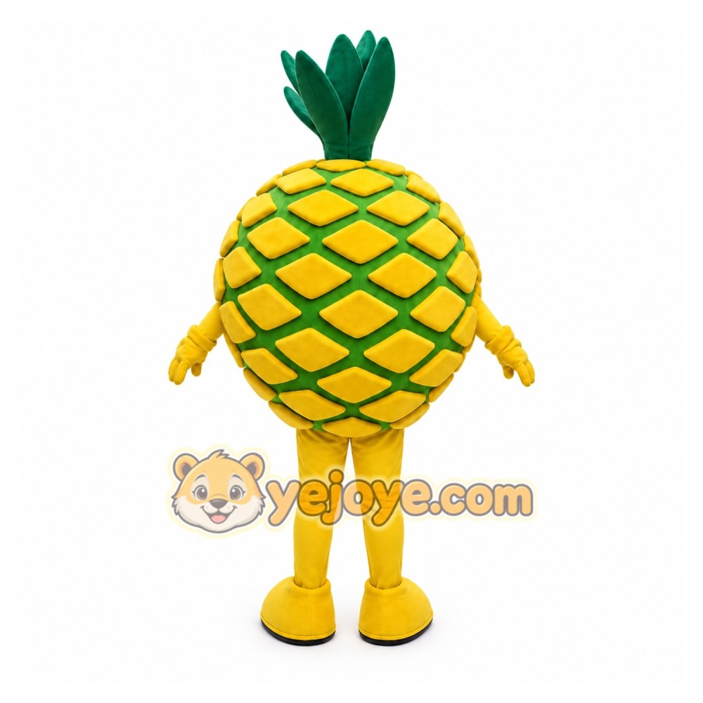 Pineapple Mascot Costume Fruit Cartoon Character Pineapple Mascot Costume Fruit Cartoon Character