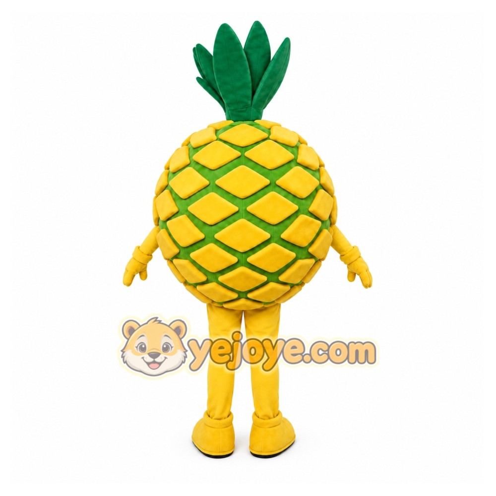 Pineapple Mascot Costume Fruit Cartoon Pineapple Mascot Costume Fruit Cartoon