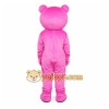 Pink Brown Bear Mascot Costume Pink Brown Bear Mascot Costume