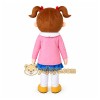Pink Coat Girl Mascot Costumes