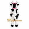 Pink Cow Mascot Costume Pink Cow Mascot Costume