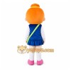 Orange-Haired Cartoon Girl Mascot Costume