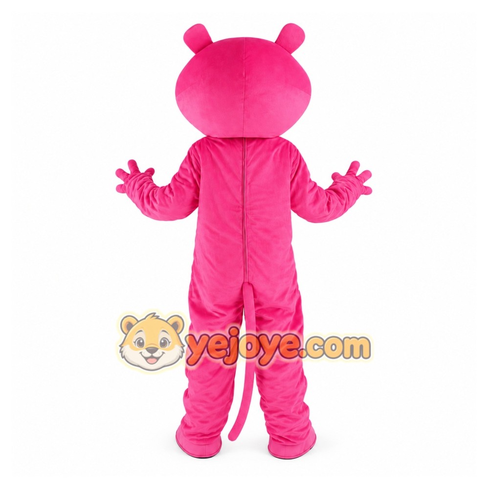 Pink Panther Cartoon Mascot Costume