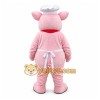Pink Pig Chef Mascot Costume Pink Pig Chef Mascot Costume