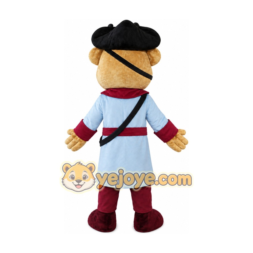 Pirate Bear Custom Mascot Costume Pirate Bear Custom Mascot Costume