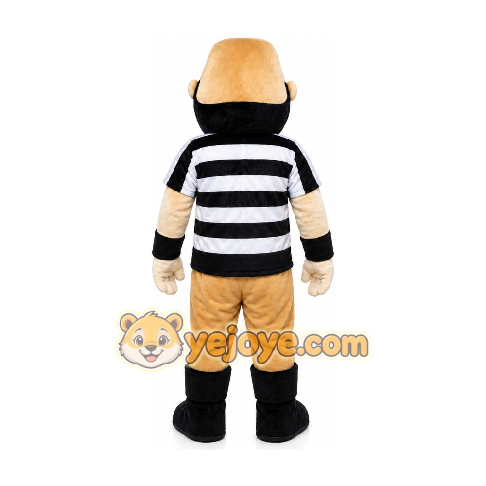 Pirate Man Mascot Costume Strong Pirate Pirate Man Mascot Costume Strong Pirate