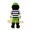 Pirate Mascot Costume Captain Warrior Mascot Pirate Mascot Costume Captain Warrior Mascot