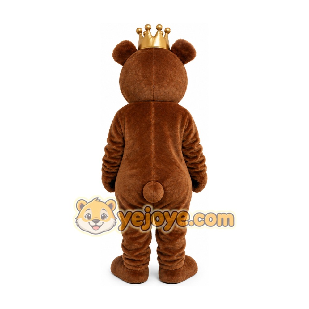 Plush Bear Mascot Costume Plush Bear Mascot Costume