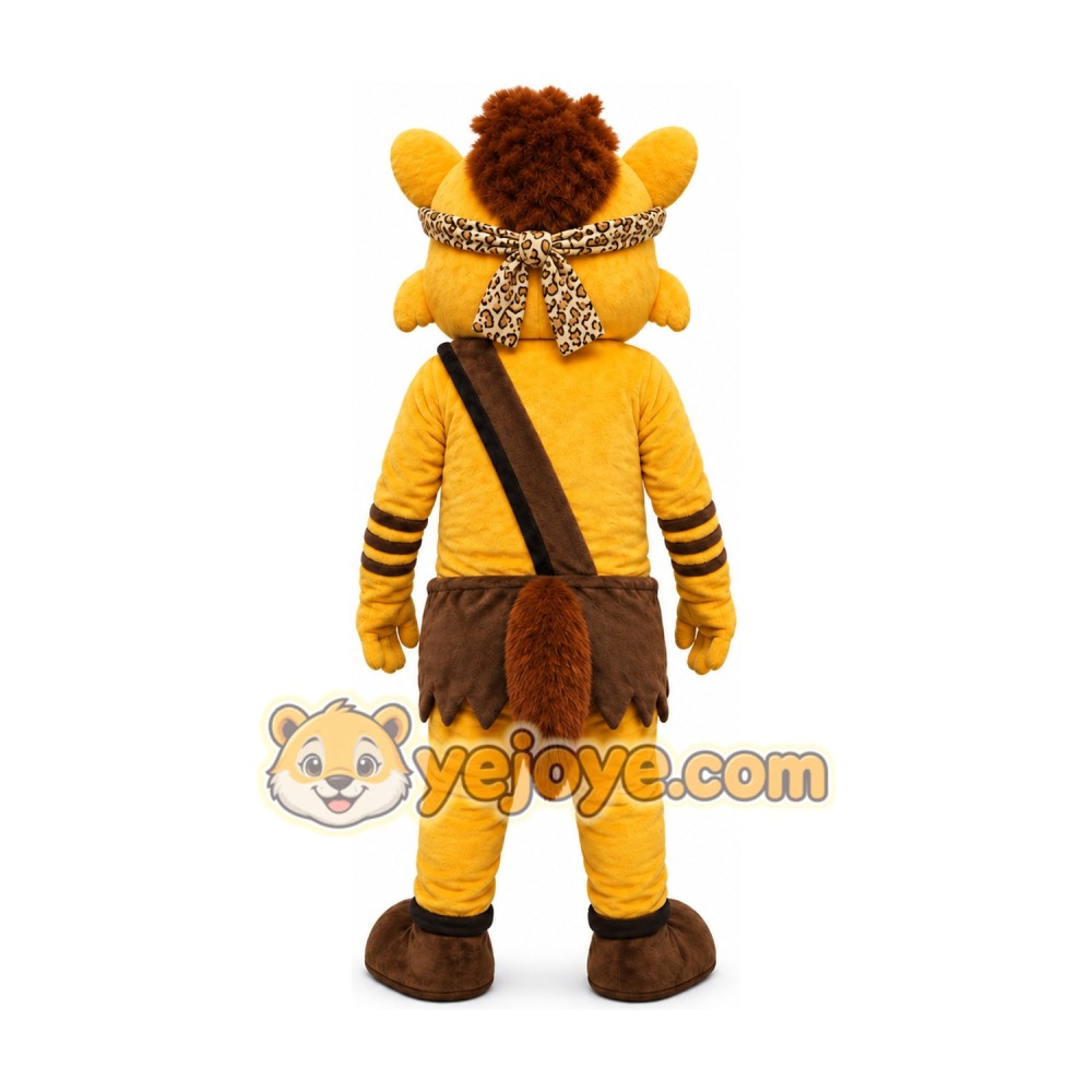 Plush Big Yellow Fox Mascot Costume Plush Big Yellow Fox Mascot Costume