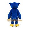 Plush Blue Owl Mascot Costume Plush Blue Owl Mascot Costume