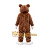 Plush Bulldog Mascot Costume