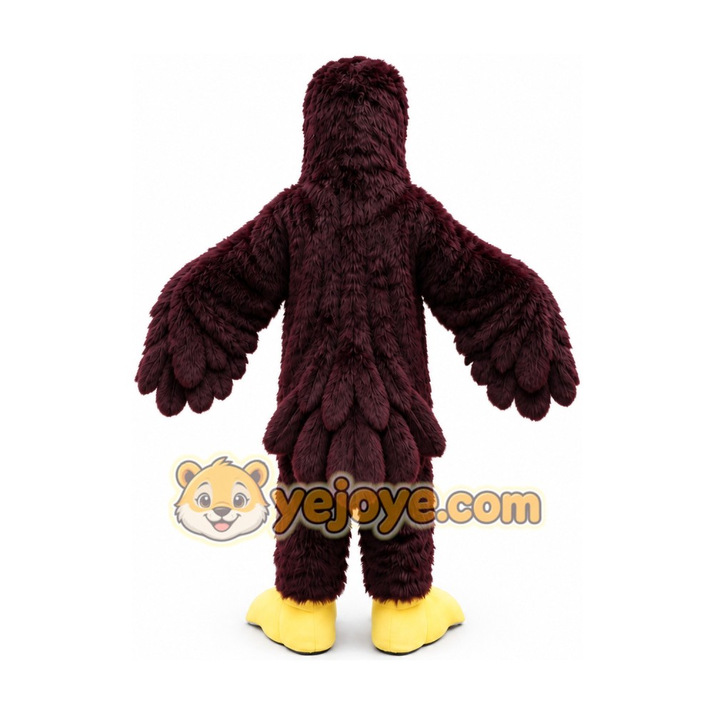 Plush Eagle Mascot Costume Hawk Falcon Plush Eagle Mascot Costume Hawk Falcon