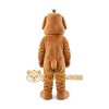 Plush Glass Dog Mascot Costume Plush Glass Dog Mascot Costume