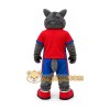 Plush Grey Wolf Mascot Costume Plush Grey Wolf Mascot Costume
