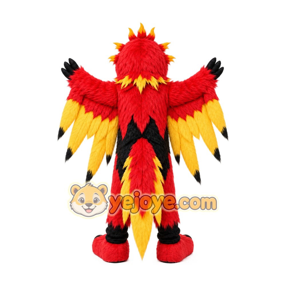 Plush Pheonix Mascot Costume Plush Pheonix Mascot Costume