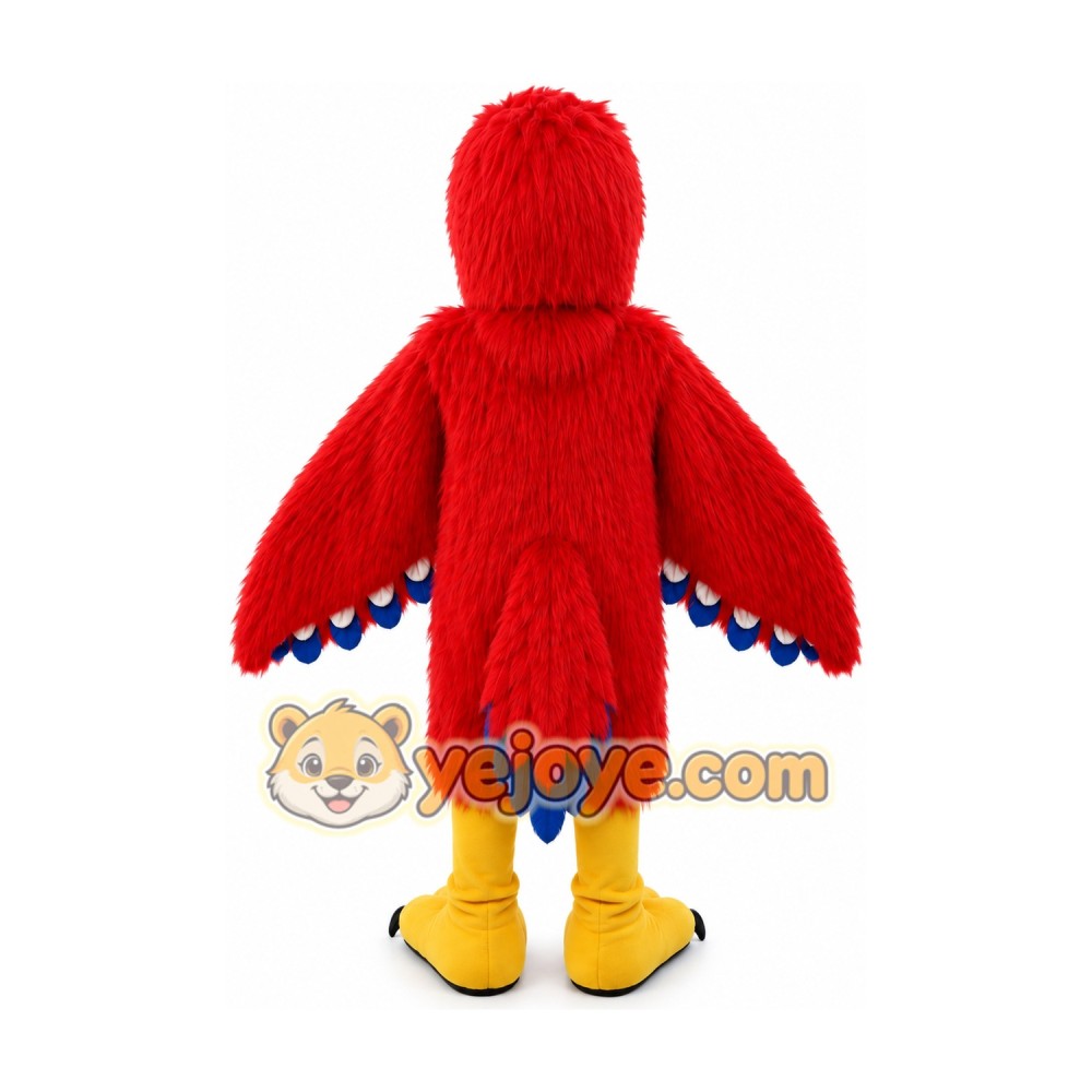 Plush Red Hawk _ Eagle _ Falcon Mascot Costume Plush Red Hawk _ Eagle _ Falcon Mascot Costume