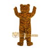 Plush Striped Tiger Mascot Costume Adult Plush Striped Tiger Mascot Costume Adult