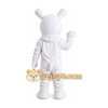 Plush White Dog Mascot Costume Plush White Dog Mascot Costume