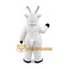 Plush White Goat Sheep Ram Mascot Costume Plush White Goat Sheep Ram Mascot Costume