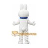 Plush White Rabbit Bunny Mascot Costume Plush White Rabbit Bunny Mascot Costume