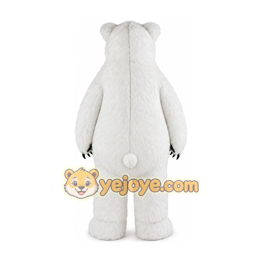 Polar Bear Mascot Costume Polar Bear Mascot Costume