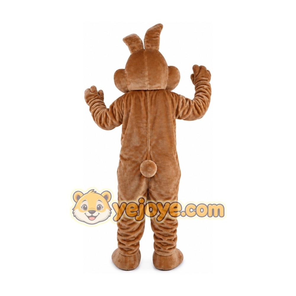 Beige Rabbit Mascot Costume for Adult Beige Rabbit Mascot Costume for Adult