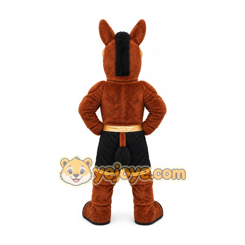 Power Mule Mascot Costume for Adults