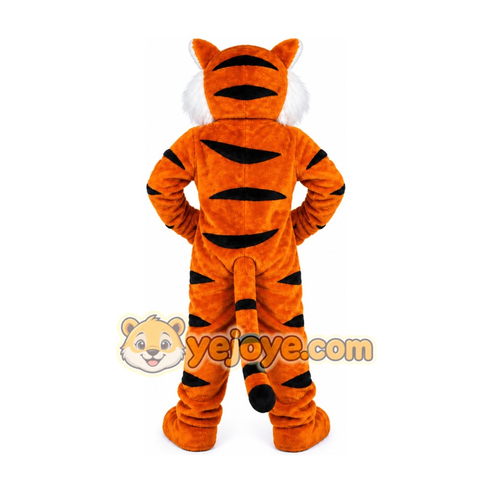 Power Tiger Mascot Costume Power Tiger Mascot Costume