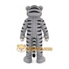 Gray Tiger Mascot Costume Gray Tiger Mascot Costume