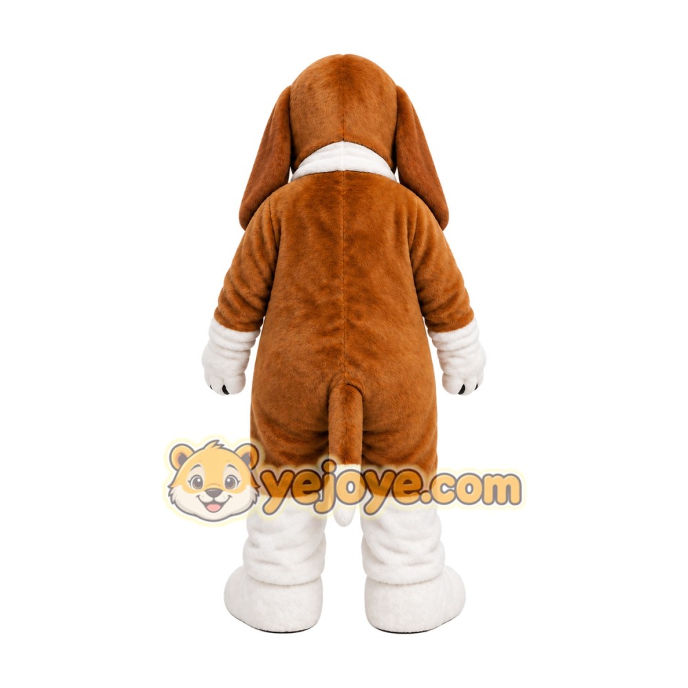Professional Bassat Puppy Dog Mascot Costume Professional Bassat Puppy Dog Mascot Costume