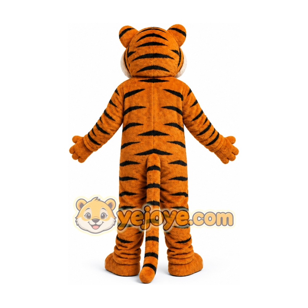 Orange Tiger Mascot Costume Orange Tiger Mascot Costume