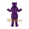 Professional Custom Purple Tiger Mascot Costume Professional Custom Purple Tiger Mascot Costume