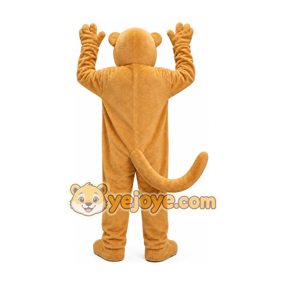 Professional Golden Lion Mascot Costume Professional Golden Lion Mascot Costume