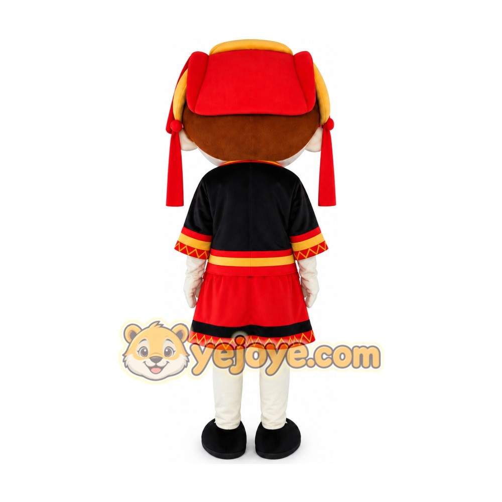 Professional Mascot Costume Girl Mascot Costume