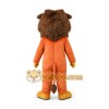 Professional Orange Brown Hair Lion Mascot Costume Professional Orange Brown Hair Lion Mascot Costume