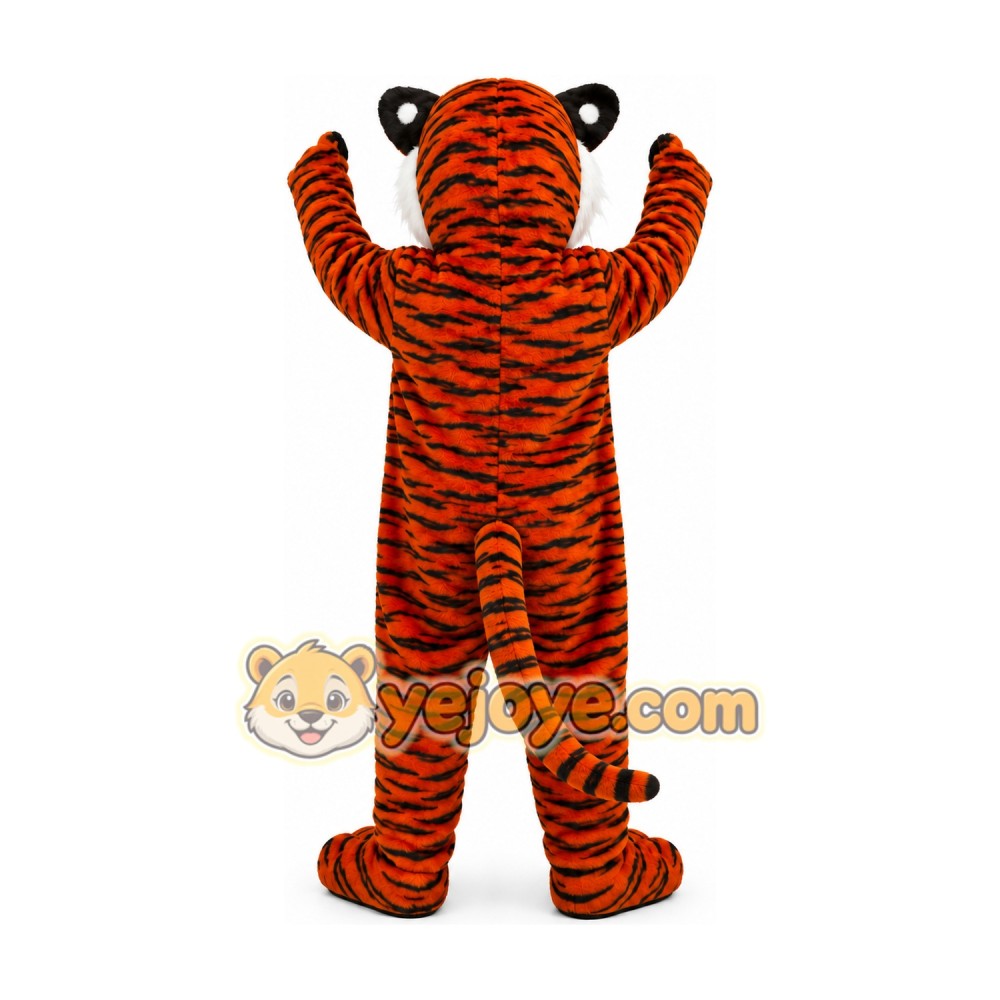 Professional Quality Orange Tiger Mascot Costume Adult