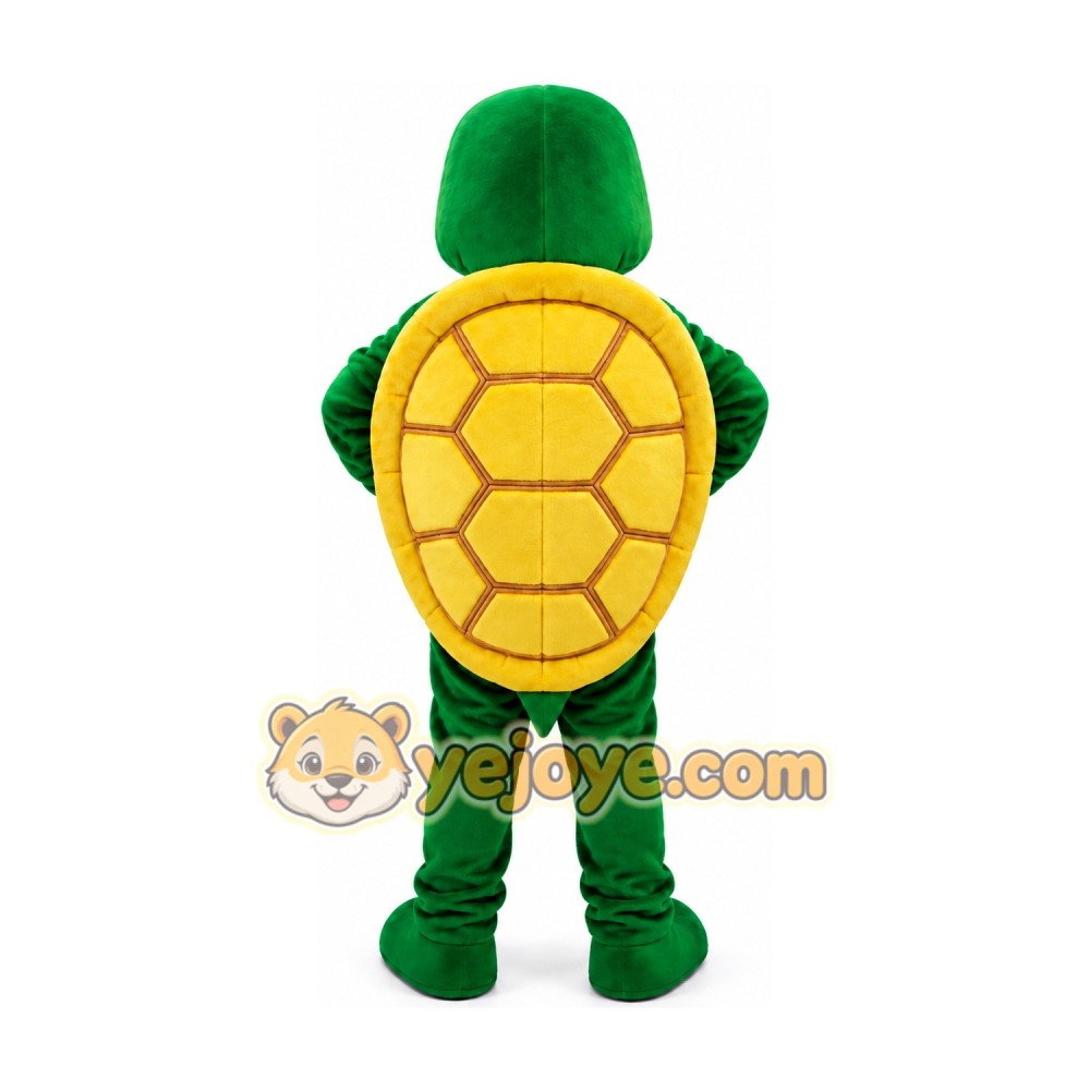 Green Turtle Mascot Costume Green Turtle Mascot Costume