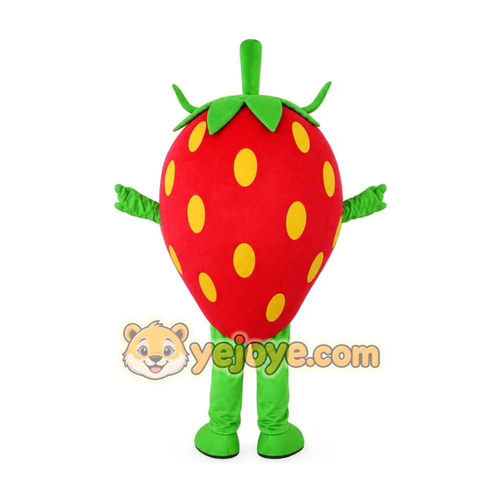 Strawberry Mascot Costume Strawberry Mascot Costume