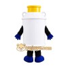 White Gas Cylinder Mascot Costume White Gas Cylinder Mascot Costume