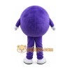 Purple Chocolate Beans Mascot Costume