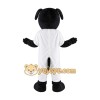 Black and White Dog Mascot Costume