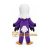 Purple Eagle Mascot Costume Purple Eagle Mascot Costume