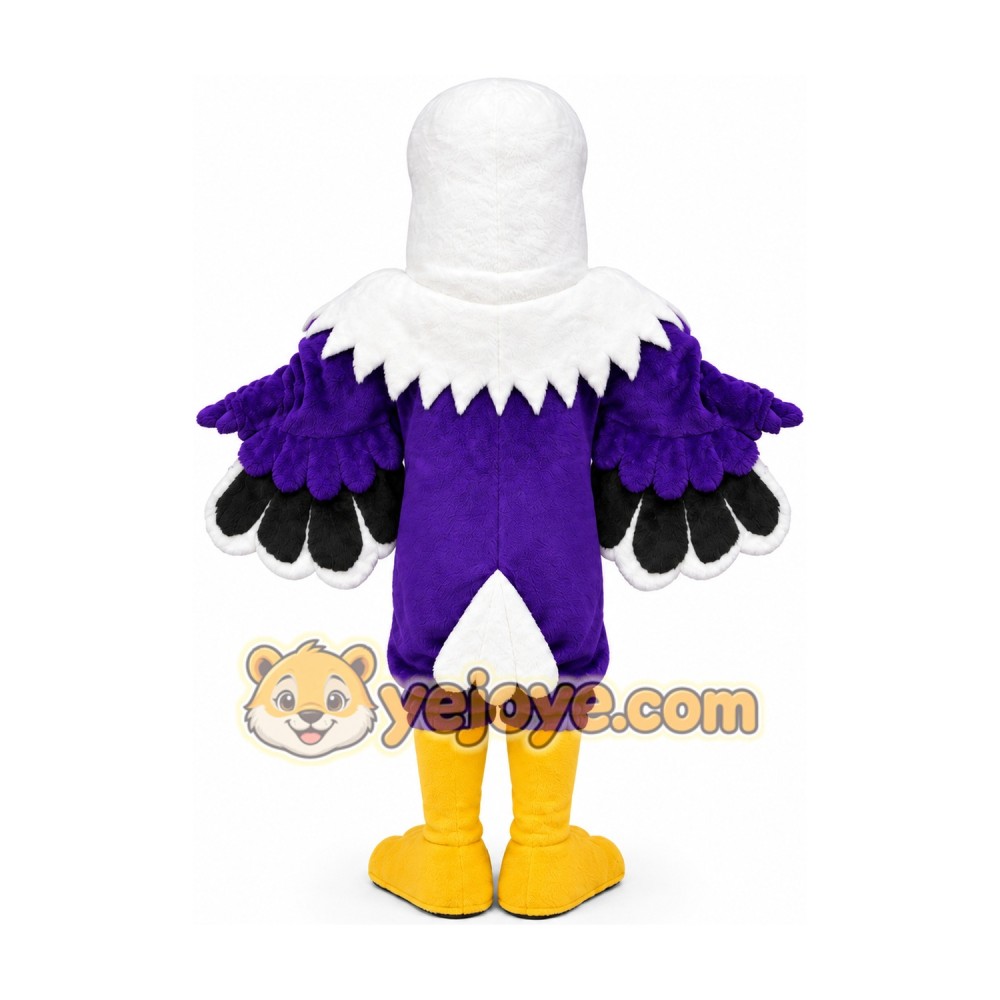Purple Eagle Mascot Costume Hawk _ Falcon Purple Eagle Mascot Costume Hawk _ Falcon