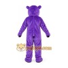 Purple Hippo Mascot Costume for Adult
