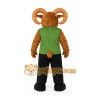 Brown Ram Mascot Costume Brown Ram Mascot Costume