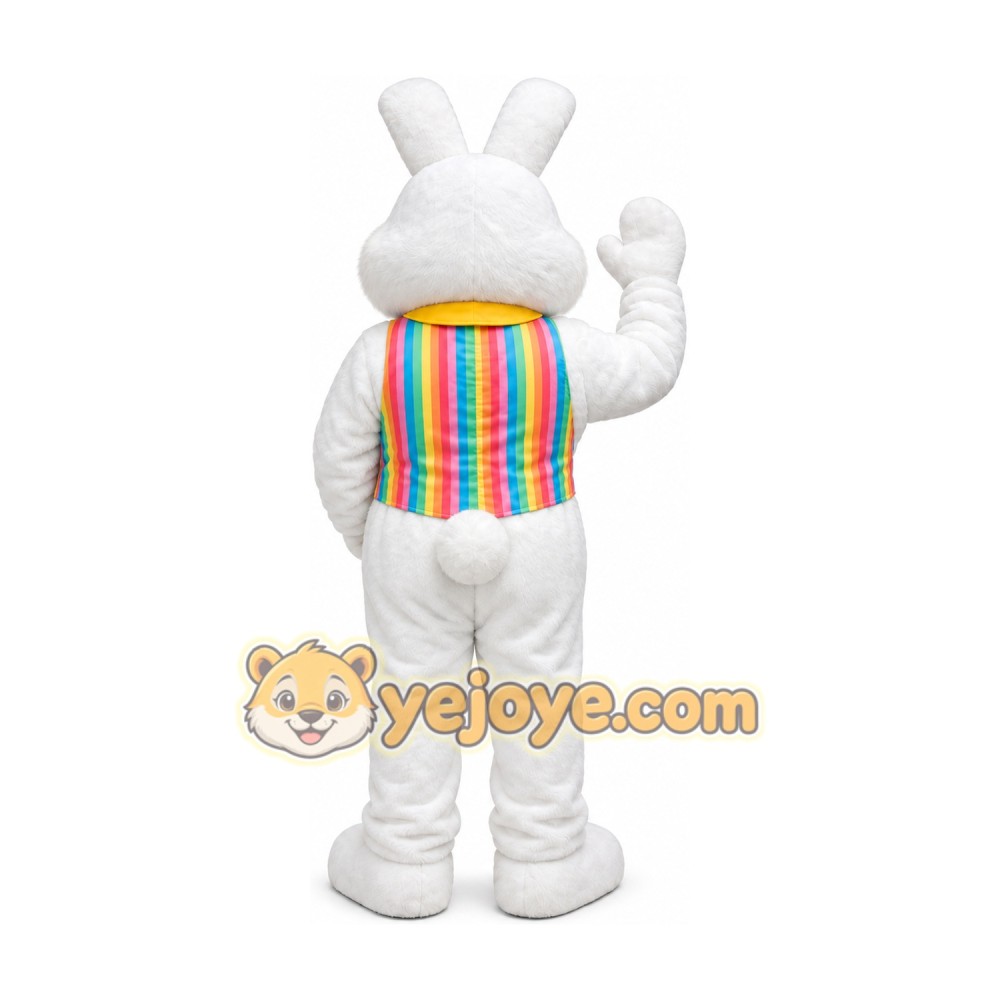 White Rabbit Mascot Costume White Rabbit Mascot Costume