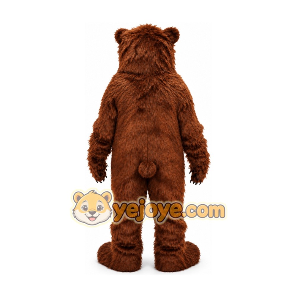 Brown Bear Mascot Costume