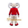 Red Bighorn Mascot Ram Goat Costume Red Bighorn Mascot Ram Goat Costume