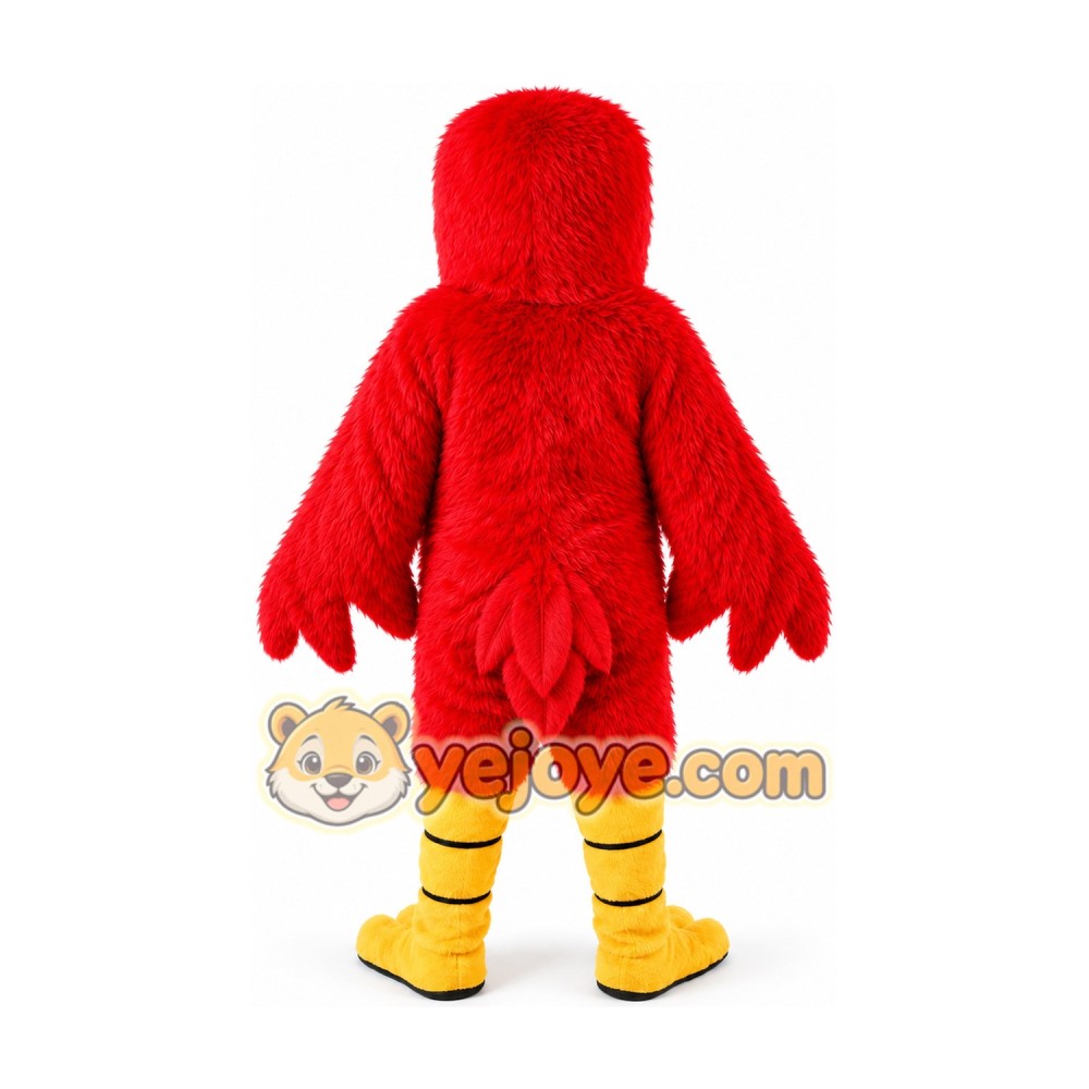 Red Bird Halloween Mascot Costume Red Bird Halloween Mascot Costume
