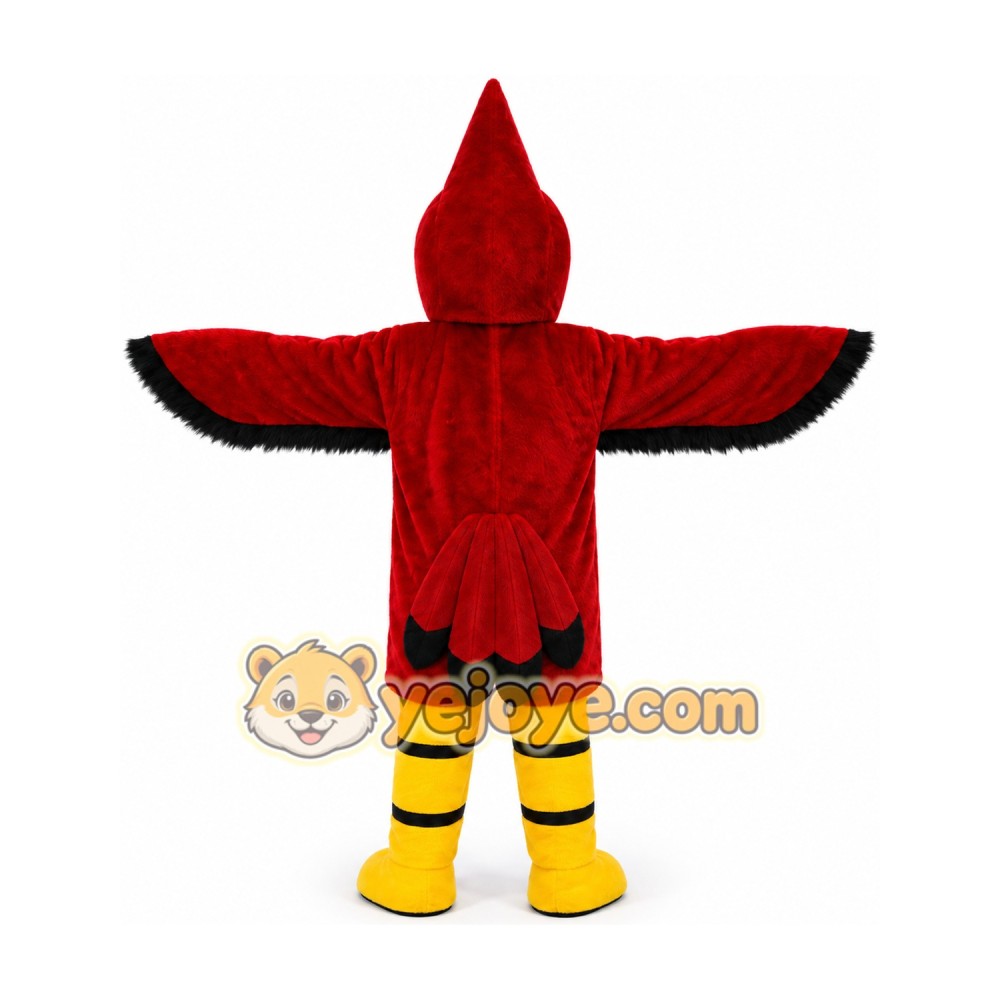 Red Bird Mascot Costume